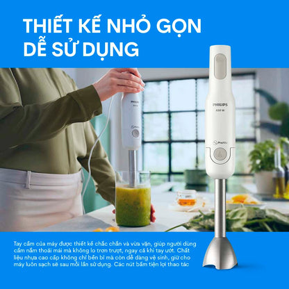 Máy xay cầm tay Philips HR2534/00 - Bảo hành chính hãng 24 tháng
