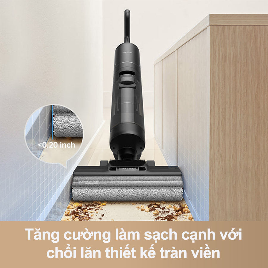 Máy hút bụi lau sàn thông minh loại cầm tay H12 PRO - Hàng Chính Hãng