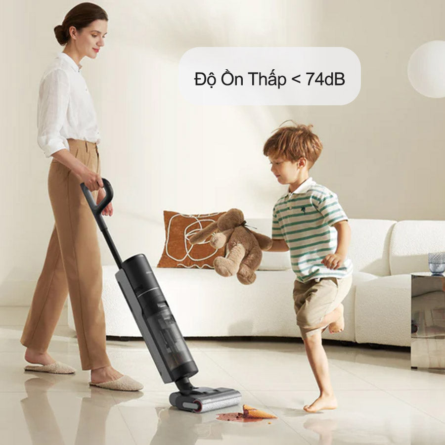 Máy hút bụi lau sàn thông minh loại cầm tay H12 PRO - Hàng Chính Hãng
