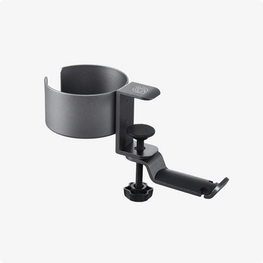 Giá đỡ cốc kẹp bàn HyperWork CH01 - (Đen/Xám/Bạc)