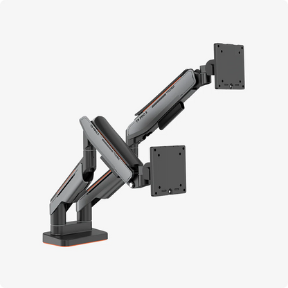 Giá đỡ màn hình HumanMotion T9 Pro II Dual - (Xám/Trắng) - Hàng chính hãng - Bảo hành 12 tháng
