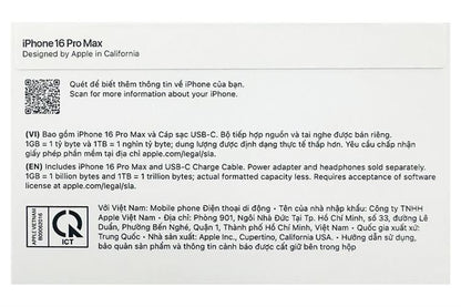 iPhone 16 Pro Max 256GB Natural Titanium
