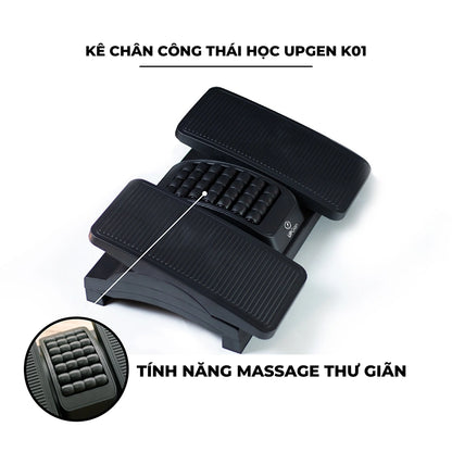 Giá kê chân văn phòng model: K01, nhãn hiệu: Upgen