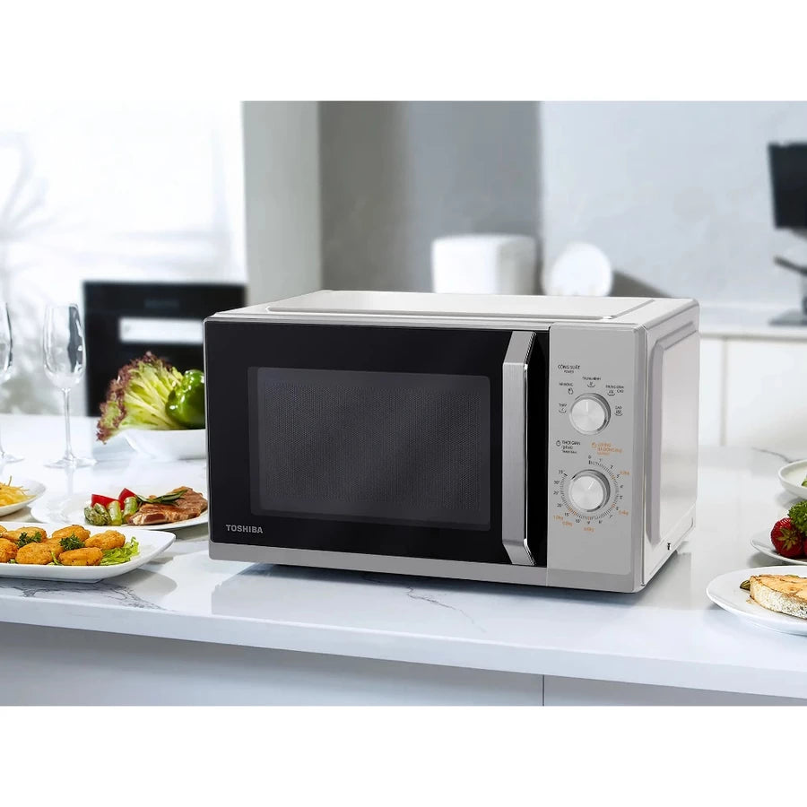 Lò vi sóng Toshiba MW3-MM25PE(SV) 25 lít, công suất 800W