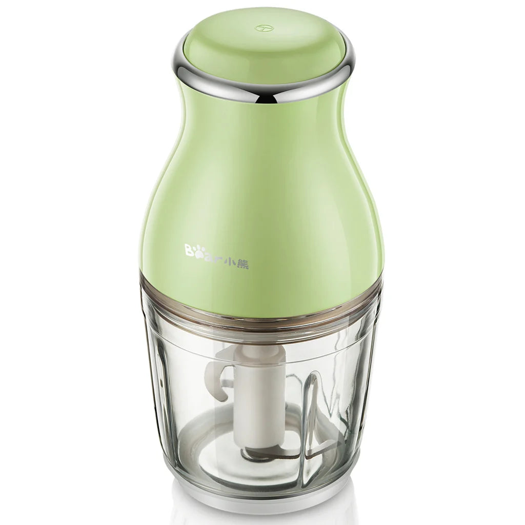 Máy xay thực phẩm đa năng 600ml BEAR QSJ-B02X5 - Công suất 120W Bảo Hành 18 Tháng - Hàng Chính Hãng