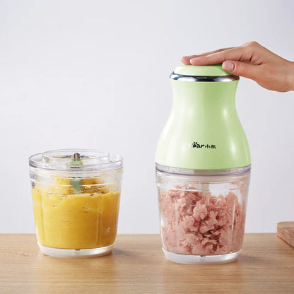 Máy xay thực phẩm đa năng 600ml BEAR QSJ-B02X5 - Công suất 120W Bảo Hành 18 Tháng - Hàng Chính Hãng