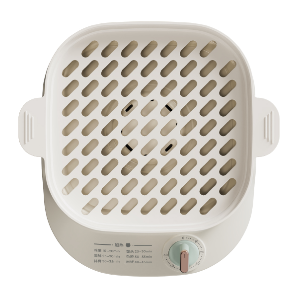 Nồi hấp thức ăn đa năng BEAR DZG-C60Q8, Bảo Hành 18 Tháng - Hàng Chính Hãng