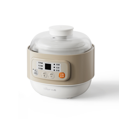 Nồi nấu chậm đa năng 0.8L Bear DDZ-A08T8, Bảo Hành 18 Tháng - Hàng Chính Hãng