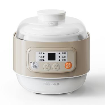Nồi nấu chậm đa năng 0.8L Bear DDZ-A08T8, Bảo Hành 18 Tháng - Hàng Chính Hãng