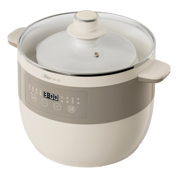 Nồi nấu chậm đa năng 2.5L Bear DDZ-B25Q3, Bảo Hành 18 Tháng - Hàng Chính Hãng
