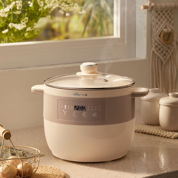 Nồi nấu chậm đa năng 2.5L Bear DDZ-B25Q3, Bảo Hành 18 Tháng - Hàng Chính Hãng