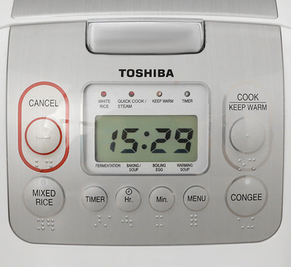 Nồi cơm điện tử Toshiba RC-10NMFVN(WT)  1 lít Bảo hành 12 tháng