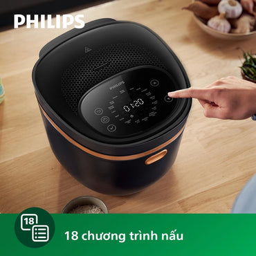Nồi cơm điện cao tần Philips HD4539/62 - Hàng Chính Hãng - Bảo Hành 24 tháng