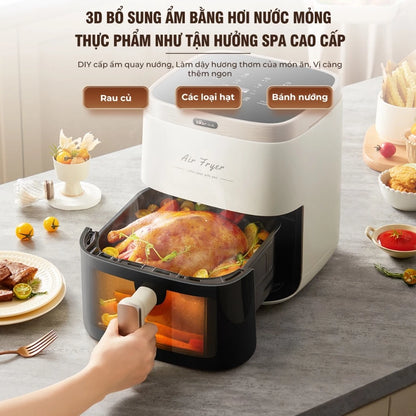 Nồi chiên không dầu Bear AF-4H15L, Bảo Hành 18 Tháng - Hàng Chính Hãng