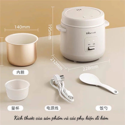 Nồi cơm điện Bear RC-5H12F công suất 300W dung tích 1.2L