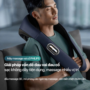 Đai choàng massage cổ vai lưng Philips PPM3522