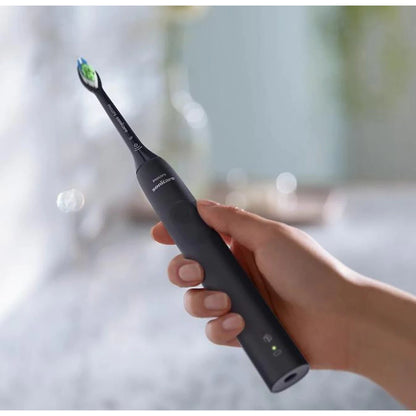 Bàn chải đánh răng điện Philips Sonicare HX3671/23/54 Đen - Trắng  - Hàng Chính Hãng - Bảo Hành 24 tháng