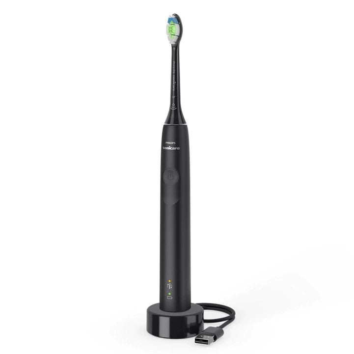 Bàn chải đánh răng điện Philips Sonicare HX3671/23/54 Đen - Trắng  - Hàng Chính Hãng - Bảo Hành 24 tháng