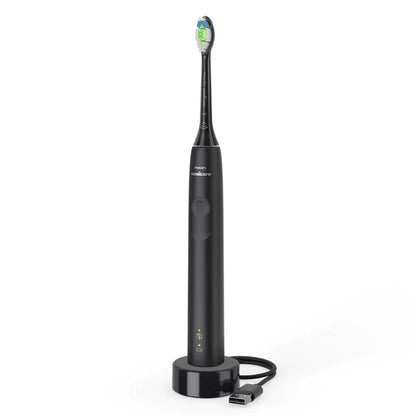 Bàn chải đánh răng điện Philips Sonicare HX3671/23/54 Đen - Trắng  - Hàng Chính Hãng - Bảo Hành 24 tháng