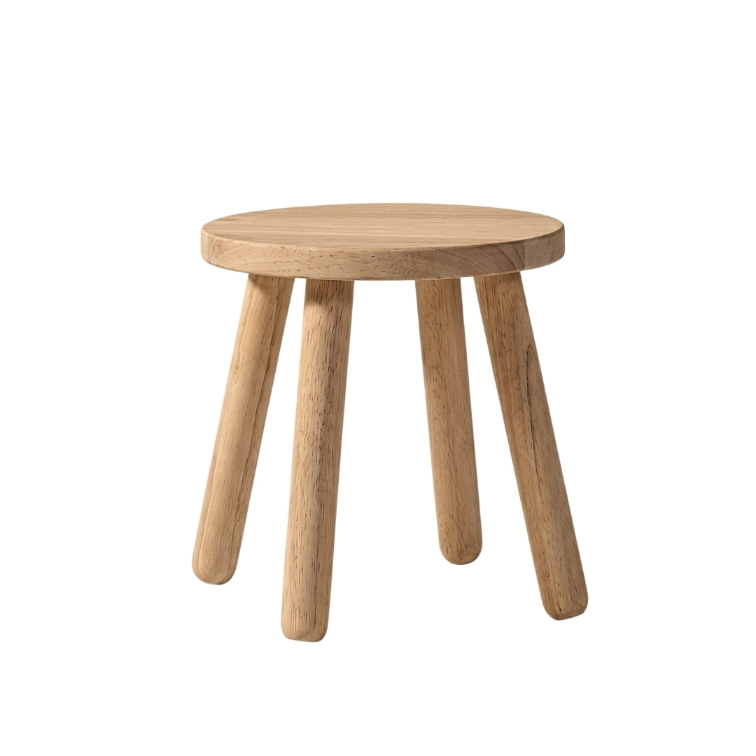 Ghế đẩu tròn o24 màu teak