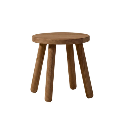 Ghế đẩu tròn o24 màu walnut