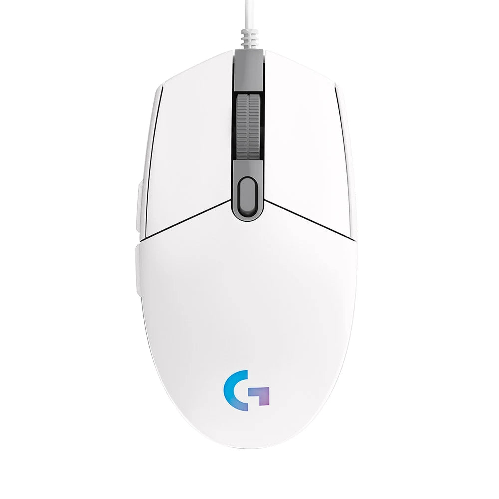 Chuột vi tính Logitech G102 Gen2 Lightsync Gaming màu Trắng - Đen