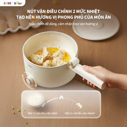 Nồi điện đa năng Bear MC-4H16G, Bảo Hành 18 Tháng - Hàng Chính Hãng