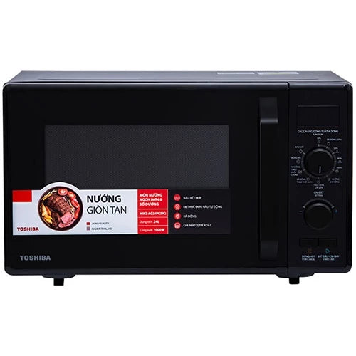 Lò vi sóng Toshiba MW2-AG24PC(BK) - Hàng Chính Hãng - Bảo Hành 12 tháng