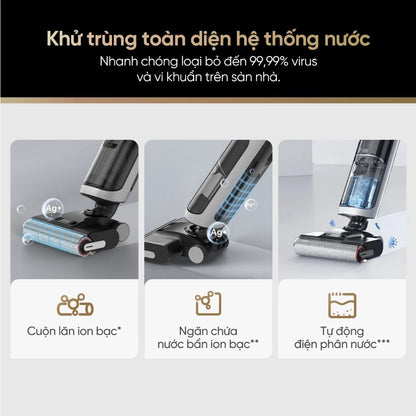 Máy hút bụi lau sàn thông minh loại cầm tay Dreame H14 Ultra - Hàng Chính Hãng