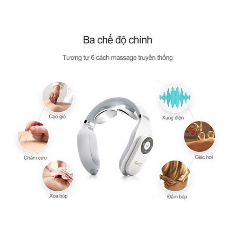 Máy massage cổ SKG 4098E - Hàng Chính Hãng