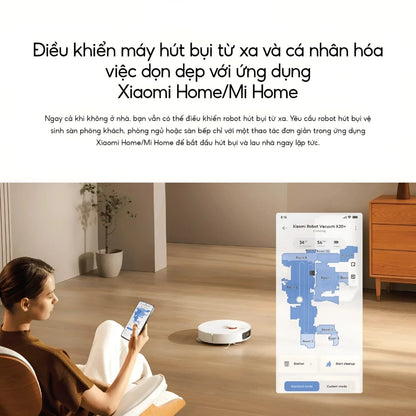 Xiaomi Robot Vacuum X20 Plus (X20+) - Hàng Chính Hãng
