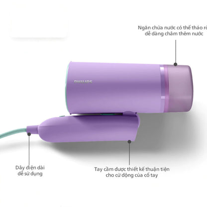 Bàn ủi hơi nước cầm tay Philips STH3010/30 - Hàng Chính Hãng - Bảo Hành 24 tháng