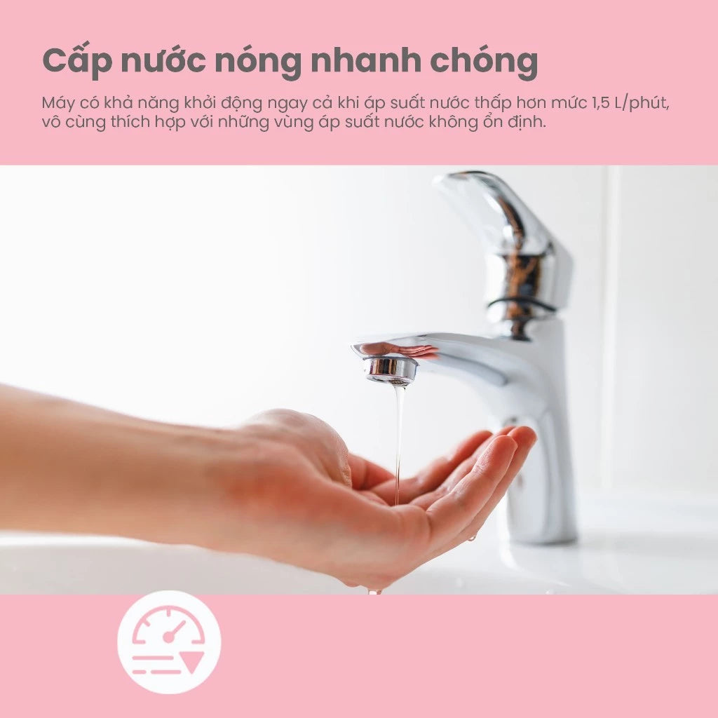 Máy nước nóng trực tiếp Comfee CWH-45EPGPVN(W)-CB - Hàng Chính Hãng - Bảo Hành 24 tháng