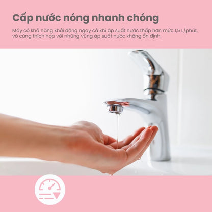 Máy nước nóng trực tiếp Comfee CWH-45EPGPVN(W)-CB - Hàng Chính Hãng - Bảo Hành 24 tháng