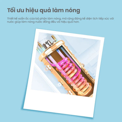 Máy nước nóng trực tiếp Comfee CWH-45EPGPVN(W)-CB - Hàng Chính Hãng - Bảo Hành 24 tháng