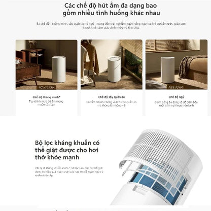 MÁY HÚT ẨM (DEHUMIDIFIER) Xiaomi Smart Dehumidifier Lite EU (BHR8374EU)