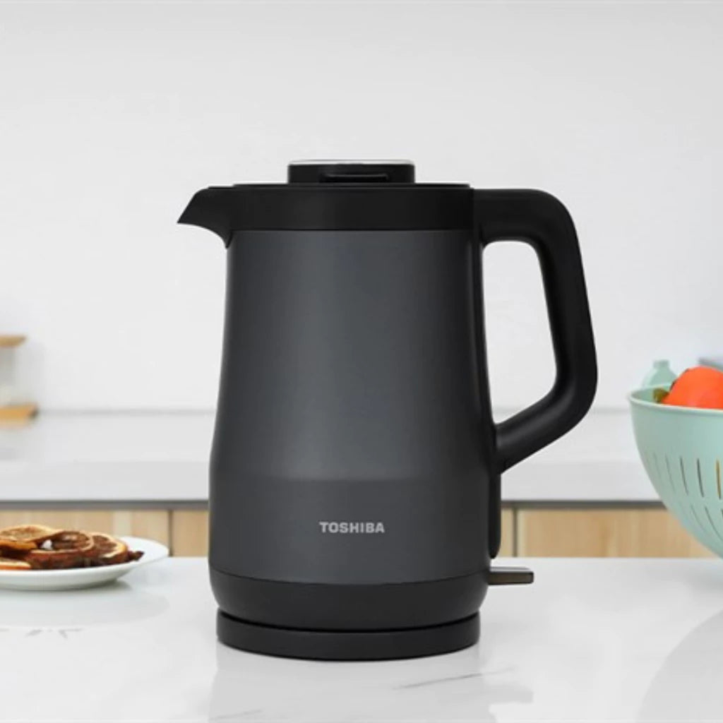 Ấm siêu tốc chống tràn Toshiba KT-15DRTVN(H) - Hàng Chính Hãng - Bảo Hành 12 tháng