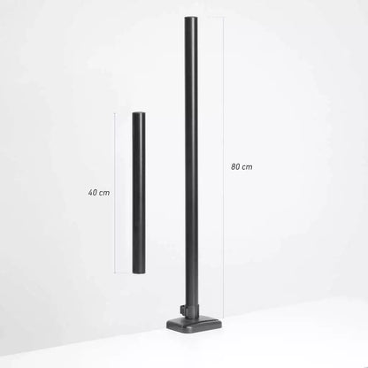 Thanh nối 80cm giá đỡ màn hình HyperWork P1 Dual 2025 HPW-EP02-BLK Đen - Hàng chính hãng - Bảo hành 12 tháng