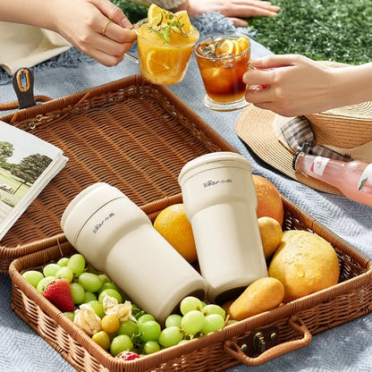Máy xay sinh tố cầm tay Bear BL-5H06G công suất 50W dung tích 0.3L Bảo Hành 18 Tháng - Hàng Chính Hãng