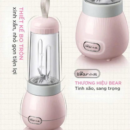 Máy xay sinh tố cầm tay Bear BL-4H04M, Bảo Hành 18 Tháng - Hàng Chính Hãng