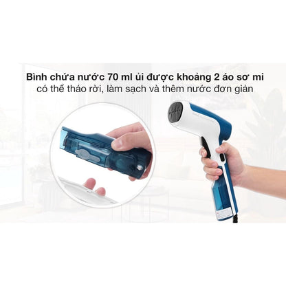 Bàn ủi hơi nước cầm tay dạng du lịch Tefal DT6130E0 - Hàng Chính Hãng - Bảo Hành 24 tháng