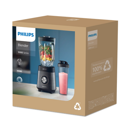 Series 5000 Máy xay HR3041/00 - Hàng Chính Hãng