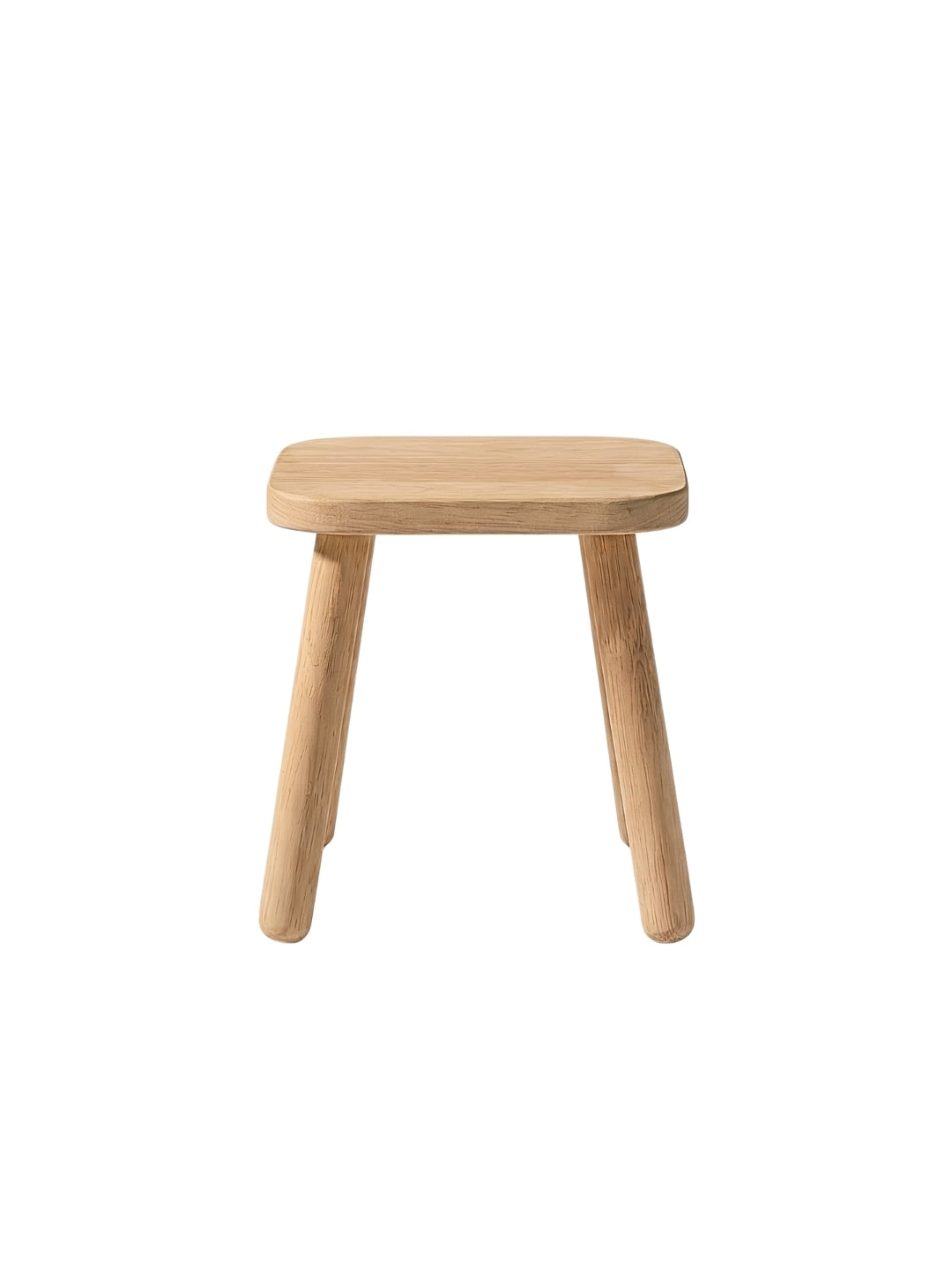 Combo 2 Ghế đẩu vuông D24 màu teak