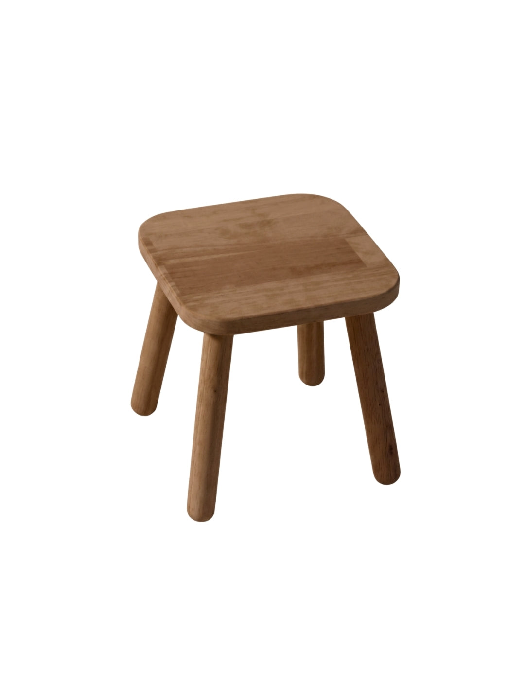 Combo 2 Ghế đẩu vuông D24 màu walnut